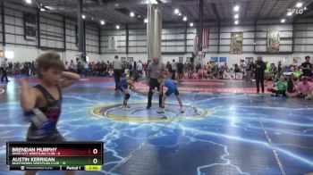 60 lbs Round 3 (4 Team) - Austin Kerrigan, BEASTWORKS WRESTLING CLUB vs Brendan Murphy, RIVER CITY WRESTLING CLUB