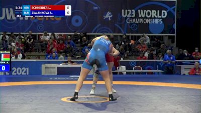 72 kg Repechage #2 - Lilly Schneider, Ger vs Anastasiya Zimiankova, Blr