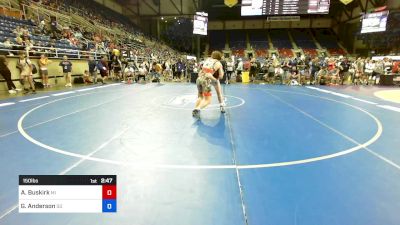 150 lbs Cons 64 #2 - Alex Buskirk, MI vs Gage Anderson, SD