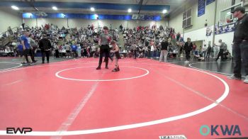 55 lbs Rr Rnd 5 - Case Williams, Barnsdall Youth Wrestling vs Levan Big Hair, Wagoner Takedown Club
