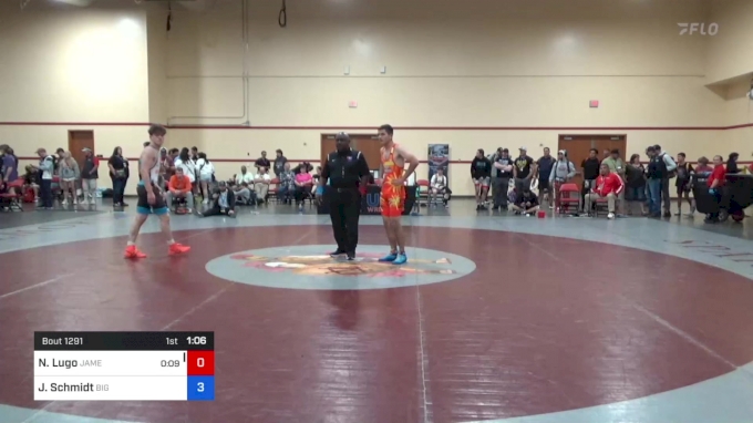 65 kg Cons 64 #1 - Nathan Lugo, James Monroe High School Wrestling vs ...