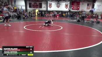 Quarterfinal - Hunter Billings, Fort Madison Wrestling Club vs Moxon Demmon, Moen Wrestling Academy