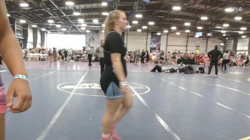 235 lbs Rr Rnd 2 - Abigail Clay, Cheyenne Ladies Wrestling Club vs Leslie Barden, 5forty Lady Brawlers II