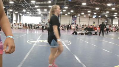 235 lbs Rr Rnd 2 - Abigail Clay, Cheyenne Ladies Wrestling Club vs Leslie Barden, 5forty Lady Brawlers II