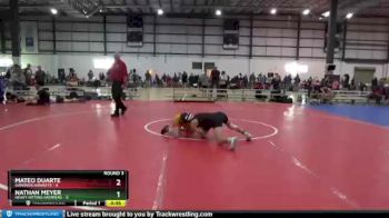 113 lbs Round 3 (6 Team) - Nathan Meyer, HEAVY HITTING HAMMERS vs Mateo Duarte, HANOVER HAWKEYE