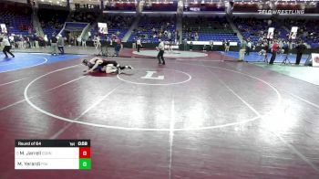 220 lbs Round Of 64 - Michael Jarrell, East Greenwich vs Marco Yerardi, Foxborough