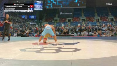 215 lbs Champ. Rd Of 64 - Garett Kawczynski, WI vs Elijah Josey, MA