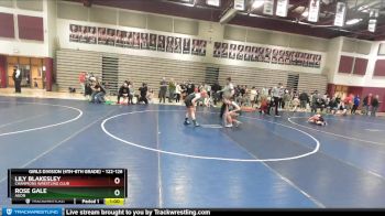 122-126 lbs Round 1 - Rose Gale, Agon vs Lily Blakesley, Champions Wrestling Club