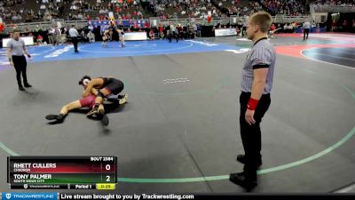 3rd Place Match - Tony Palmer, South Sioux City vs Rhett Cullers, Chadron