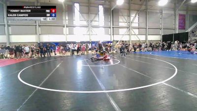 105 lbs Champ. Round 1 - Tommy Baxter, Punisher Wrestling Company vs Kaleb Campos, Sunnyside Ironman Wrestling