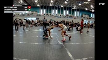 120 lbs Round 2 (4 Team) - Jacob Dela Rosa, Trojan WC vs Enzo Carrazana, BHWC | Black Hive Wrestling Club