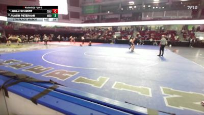 157 lbs 7th Place Match - Austin Peterson, Middleton vs Logan Schmidt, Columbia