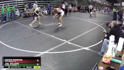 160 lbs Round 4 (6 Team) - Justice Edmiston, Team Oregon vs Joel Williams, Wyoming Twisters