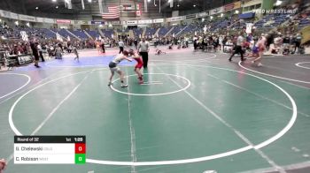 102 lbs Round Of 32 - Gage Chelewski, Colorado Outlaws vs Corbyn Robison, Westlake
