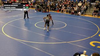 126 lbs Champ. Round 1 - Nicholas Melendez, Jamestown vs Rashed Ahmed, Lackawanna
