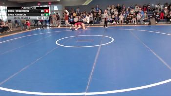 197 lbs Cons. Round 2 - Sage Harrison, Western Colorado University vs Ryan Hirschkorn, Northern State
