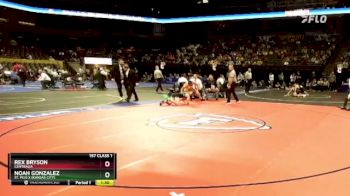 157 Class 1 lbs Semifinal - Rex Bryson, Centralia vs Noah Gonzalez, St. Pius X (Kansas City)