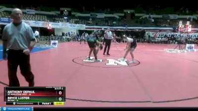 126 lbs Semis & 1st Wrestleback (8 Team) - Bryce Luster, Bethel vs Anthony Depaul, St. Augustine Prep