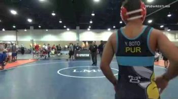 130 lbs 3rd Place - Steel Meyers, Whitted Trained Wrestling Club vs Yandro Soto-Rivera, Puerto Rico