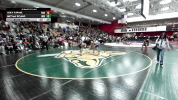 113 lbs Champ. Round 1 - Nathan Hoang, Jesse Bethel High School vs Alex Rafael, Freedom
