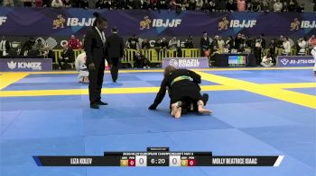 Molly Beatrice Isaac vs Liza Kolev 2026 European Jiu-Jitsu IBJJF Championship