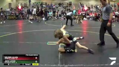 75 lbs Finals (8 Team) - Jack Lucas, Mi Pitbulls Gold vs Wilder Allen, Metro All Stars