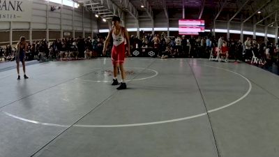 157 lbs Cons. Round 2 - Tyson Seeger, California vs Walker Howell, Colorado