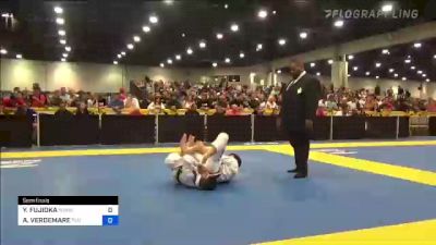 YU FUJIOKA vs ANDREA VERDEMARE 2022 World Master IBJJF Jiu-Jitsu Championship