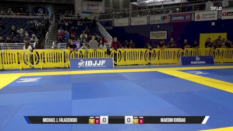 Maksim Khodau vs Michael J. Falacienski 2025 Pan IBJJF Jiu-Jitsu No-Gi Championship