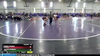 125 lbs Quarterfinal - Derek Steele, Augsburg vs Justin Murray, Loras