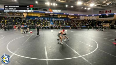 157 lbs Champ. Round 1 - Cale Morgan, Wilmot Union vs Gavyn Gatewood, Ankeny