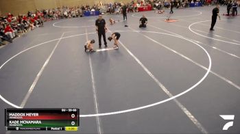 59-66 lbs Cons. Round 3 - Maddox Meyer, Minnesota vs Kade McNamara, Minnesota