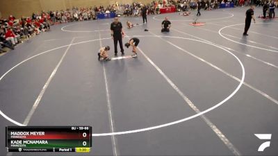 59-66 lbs Cons. Round 3 - Maddox Meyer, Minnesota vs Kade McNamara, Minnesota