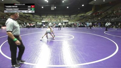 146 lbs 3rd Place - Kaden Pryor, Atascadero vs Braden Priest, Bakersfield