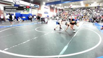 138 lbs Champ. Round 3 - Kenerson Garcia, Corona vs Andrew Myers, Liberty (Bakersfield)