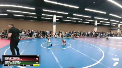 58-64 lbs Round 1 - Britney Turdo, Texas Elite Wrestling Club vs Sophia Herrera, Grizzly Wrestling Club