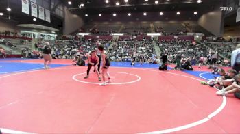 82 lbs Cons. Round 3 - Logan Hanna, Team Conquer Wrestling vs Luke Benz, Benton Parks Youth Wrestling