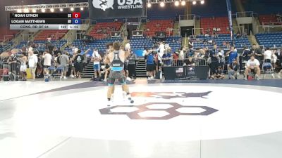 138 lbs Cons. Rd Of 64 - Noah Lynch, South Carolina vs Logan Matthews, New York