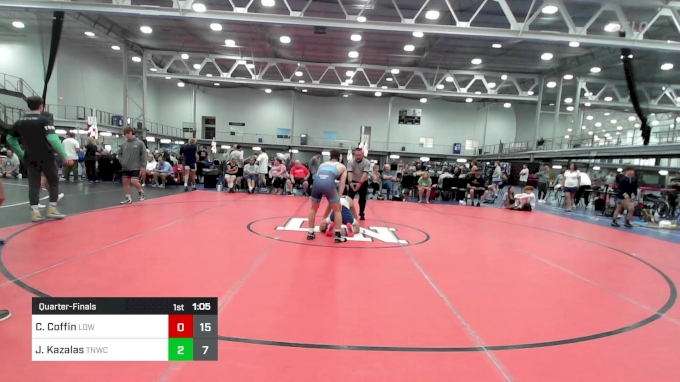 134 lbs Quarterfinal - Cole Coffin, Lion's Den Old Heads vs Jack ...