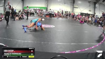 64 lbs Round 2 (3 Team) - Madelyn Rodriguez, Level Up vs Aria Eaton, Fierce & Scrappy