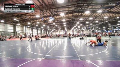 132 lbs Consi Of 32 #1 - Dareyan Egner, OH vs Gustavo Ferreira, FL