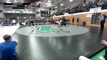 126 lbs Quarterfinals (8 Team) - Tarver Zebroski, Sturgis Brown vs Alex Zwak, Madison