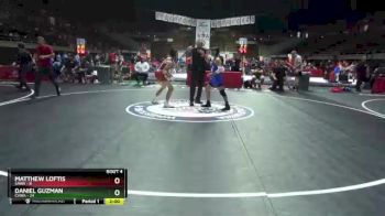 125 lbs Round 2 (4 Team) - Matthew Loftis, SAWA vs Daniel Guzman, CVWA