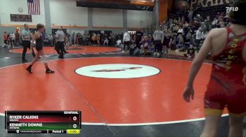 103 lbs Semifinal - Kenneth Downs, EM/GMG vs Ryker Calkins, Wrath