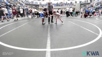 66 lbs Rr Rnd 5 - Owen Green, Perry Wrestling Academy vs Derrian McGill, HBT Grapplers
