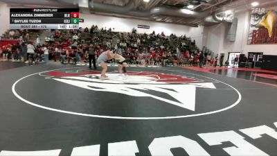 170 lbs Championship Bracket - Shylee Tuzon, Central-GJ vs Alexandra Zimmerer, Regis Jesuit