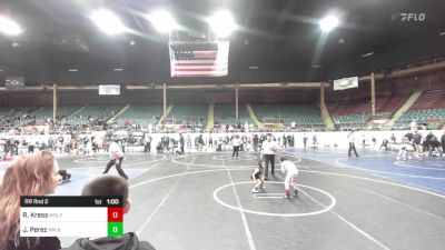 61 lbs Rr Rnd 2 - Richard Kress, Wolfpack Wr Ac vs Julian Perez, NM Beast