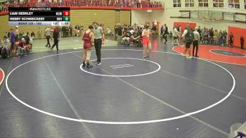 150 lbs Champ. Round 1 - Henry Schweickert, White River vs Liam Hernley, McMinnville