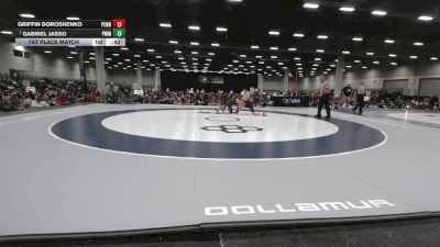 82 lbs 1st Place Match - Gabriel Jasso, Pursuit Wrestling Minnesota vs Griffin Doroshenko, Pennsylvania
