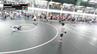 66-72 lbs Quarterfinal - David Dorzhiev, Built By Brunson Wrestling vs Eddie Sylva, Black Hills Wrestling Academy